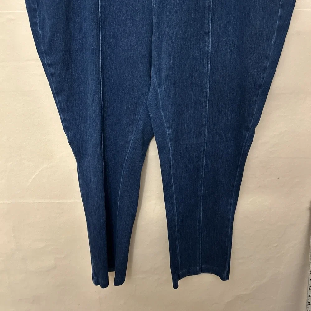 isaac mizrahi 20W Petite Stretch Indigo Denim‎ Jeans